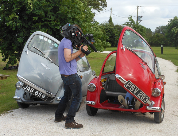 Filming Celebrity Antiques Road Trip for the BBC